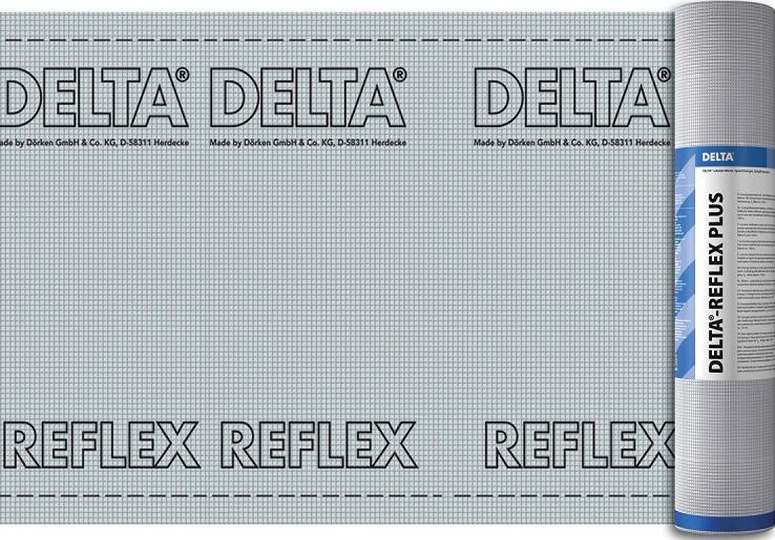 Пароизоляция Delta Reflex и Delta Reflex Plus 180